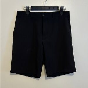 PGA Tour Men's Black Flat Front Shorts